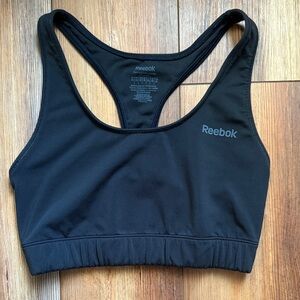 Reebok Black Racerback Sports Bra
